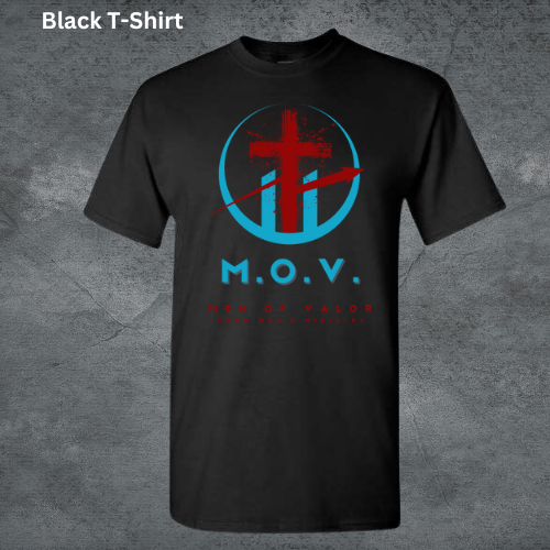 NCOG Black Men of Valor Ministry T-Shirt