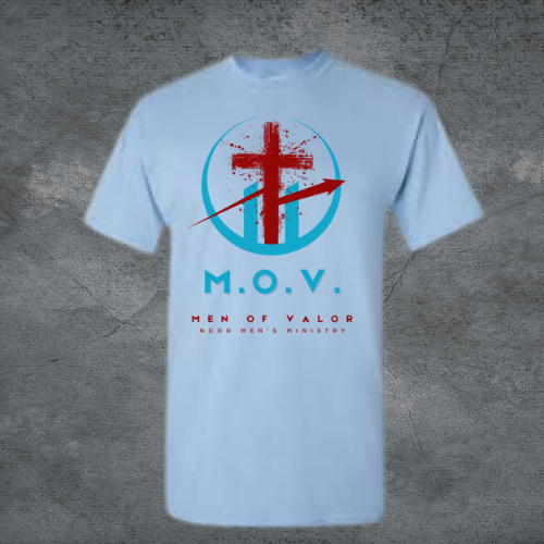 NCOG Blue Men of Valor Ministry T-Shirt