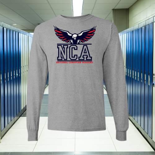 NCA SWAG Long Sleeve Grey T-shirt
