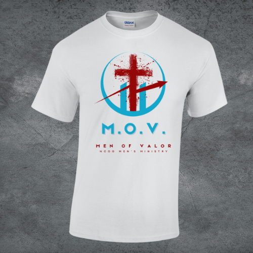 NCOG Grey Men of Valor Ministry T-Shirt