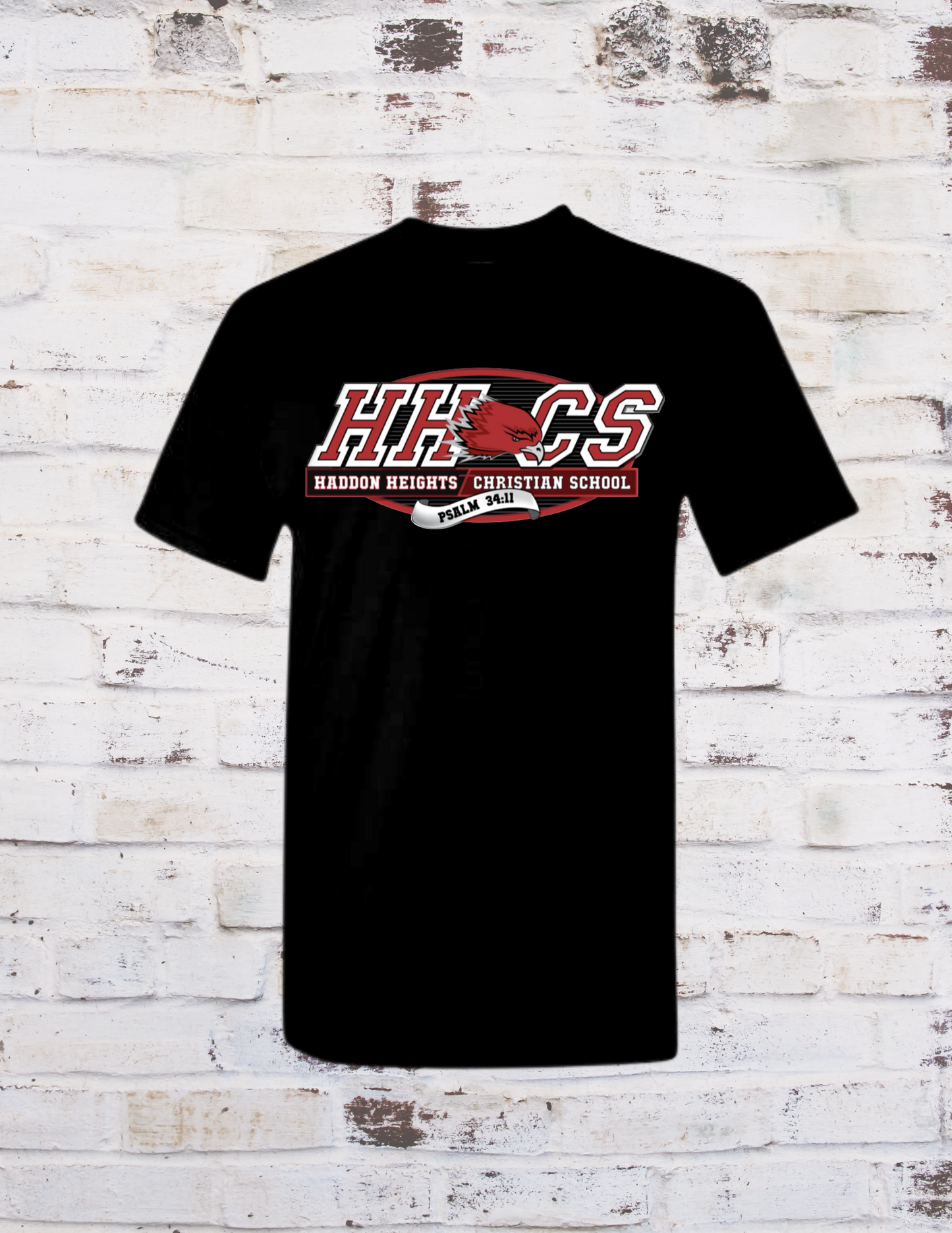 Haddon Heights Christian School Black T-shirt
