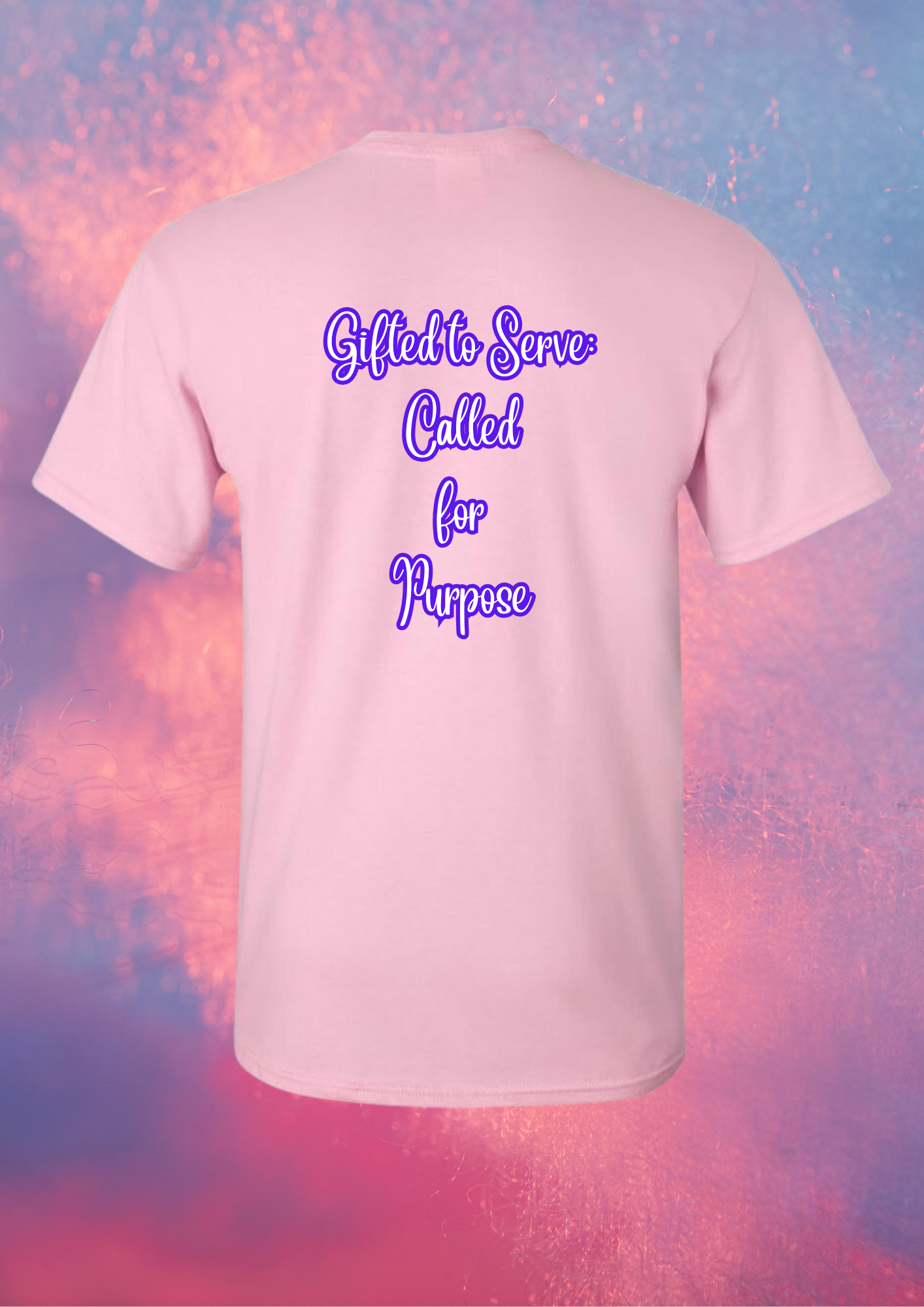Young Women of Purpose Light Pink T-Shirt