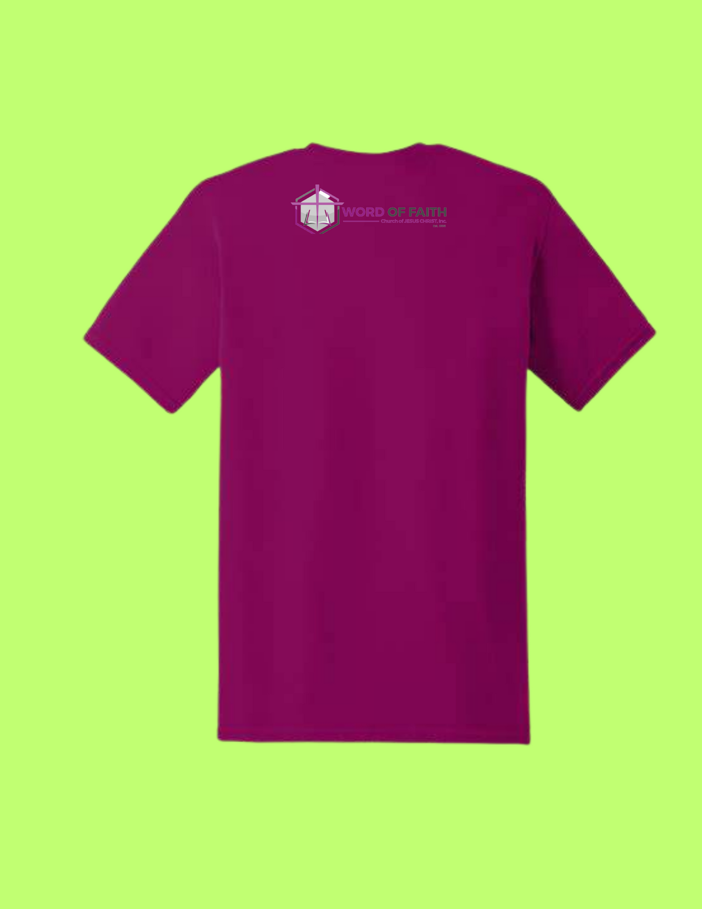 Word of Faith Purple Unisex T-Shirt
