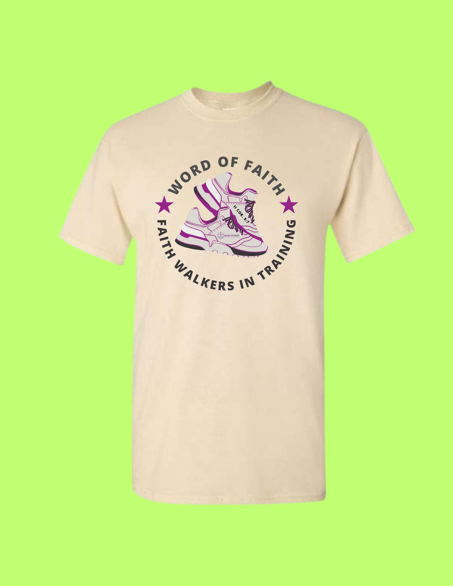 Word of Faith Cream Unisex T-Shirt
