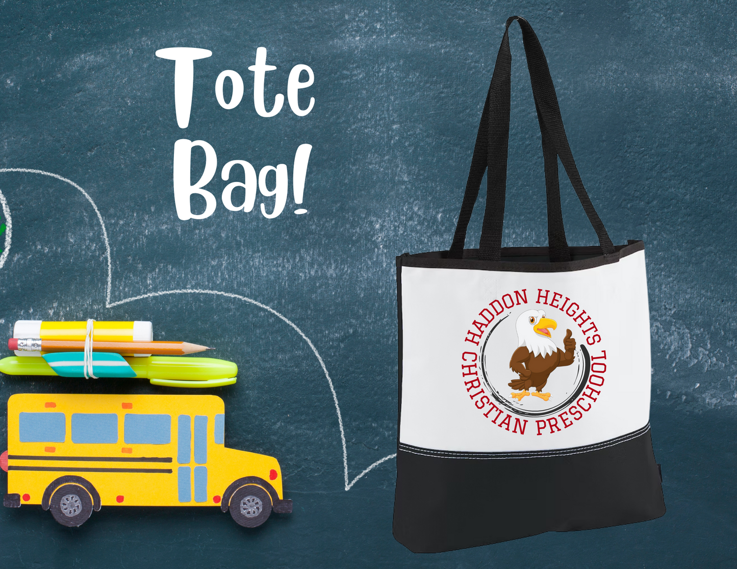 Haddon Heights Christian Preschool Tote Bag