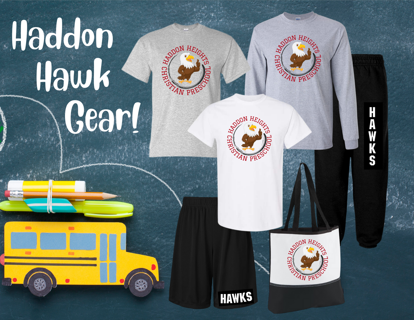 Haddon Heights Christian Preschool Shorts