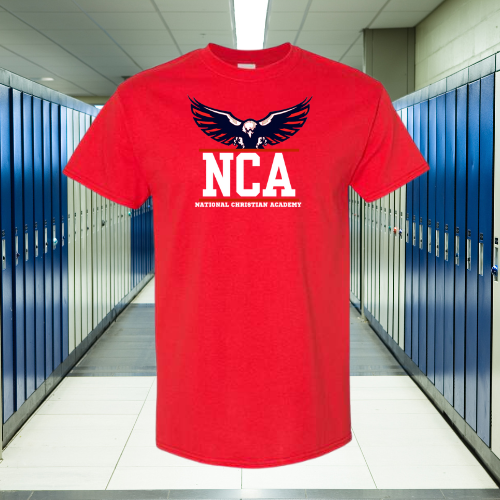 NCA SWAG Red T-shirt