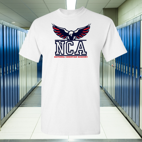 NCA SWAG White T-shirt