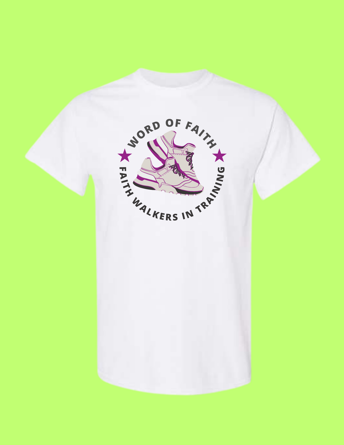 Word of Faith White Unisex T-Shirt