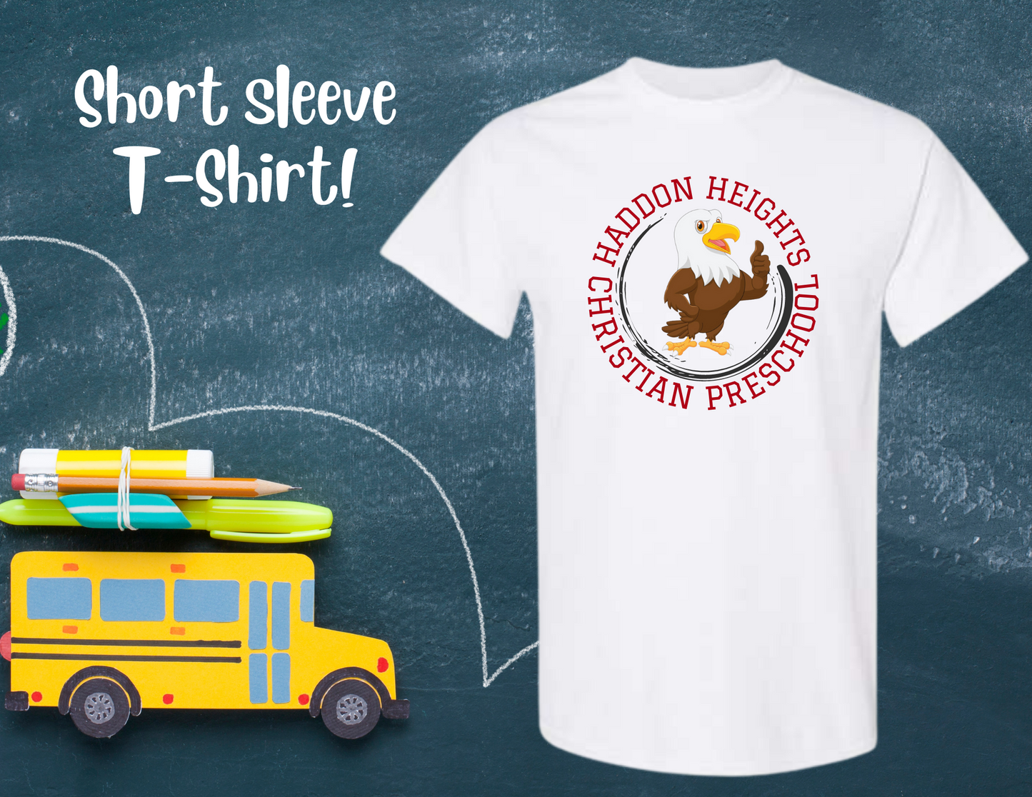 Haddon Heights Christian Preschool White T-shirt